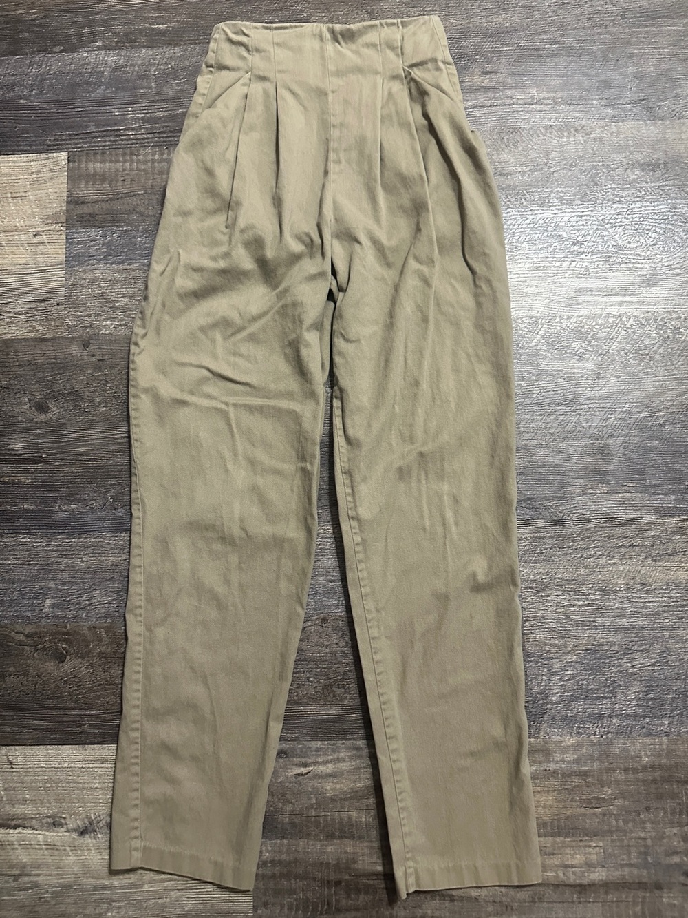 Vintage 1980s Banana Republic Women’s Pleated Safari Co Pants 8 Fits 4/6